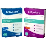 Babystart FertilCare + FertilMan vitamiinid mehele ja naisele 60tbl