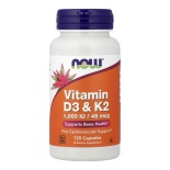 NOW D3 + K2 120 kapslit