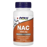 NOW NAC N-Acetyl Cysteine 1000mg 60 kapslit