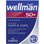 Wellman 50+ Toidulisand meestele 30tbl